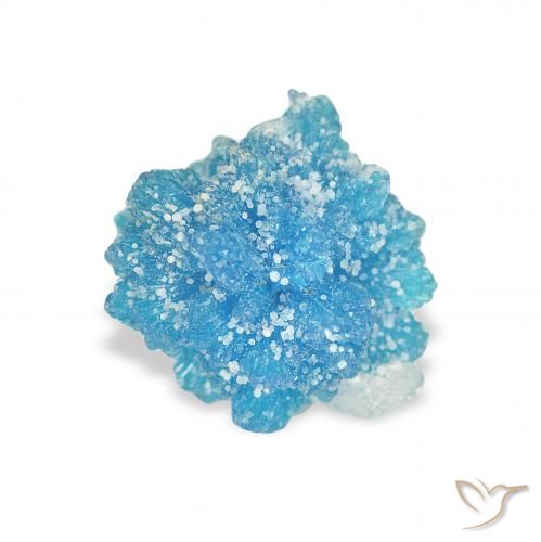 1.36ct Natural Yale Blue Cavansite, Fancy, Opaque