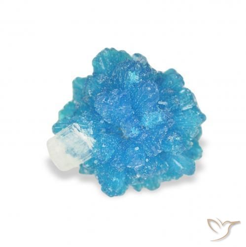 Cavansite Gemstone in 8.4 x 8 mm Size for Sale, Cavansite Stone in Yale Blue Color