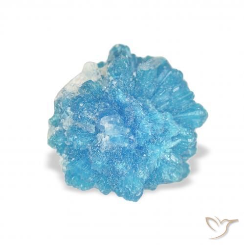Cavansite Gemstone in 9 x 9 mm (calibrated) Size for Sale, Cavansite Stone in Yale Blue Color