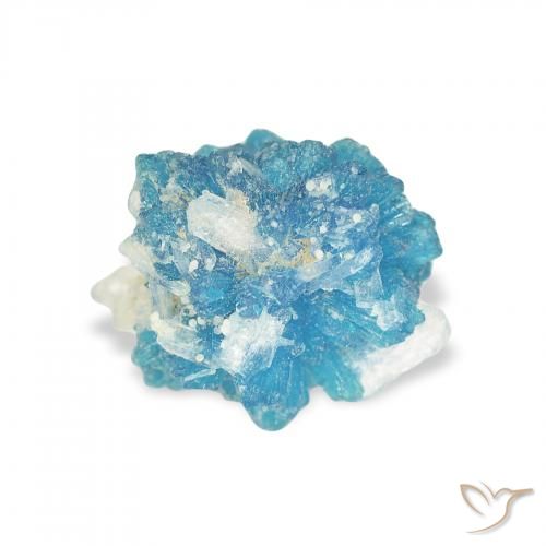 1.25ct Natural Yale Blue Cavansite, Fancy, Opaque