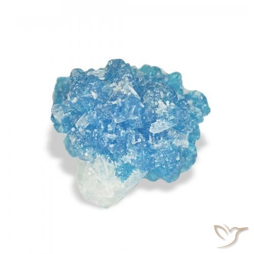 Cavansite Gemstone in 10.3 x 9 mm Size for Sale, Cavansite Stone in Blue Color