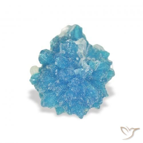 Cavansite Gemstone in 10 x 7.7 mm Size for Sale, Cavansite Stone in Blue Color