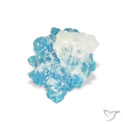 Cavansite Gemstone in 8.5 x 8.3 mm Size for Sale, Cavansite Stone in Blue Color