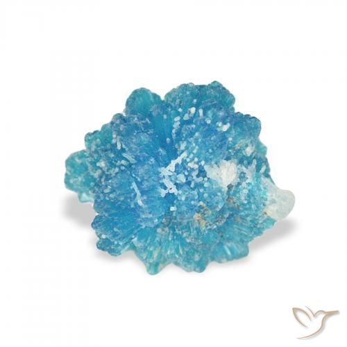 Cavansite Gemstone in 9.1 x 7.6 mm Size for Sale, Cavansite Stone in Blue Color
