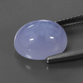 Chalcedony Gemstone in 12 x 10 mm (calibrated) Size for Sale, Chalcedony Stone in Lavender Blue Color