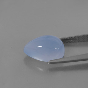 Chalcedony Gemstone in 13 x 9 mm (calibrated) Size for Sale, Chalcedony Stone in Lavender Blue Color