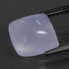 Chalcedony Gemstone in 9 x 9 mm (calibrated) Size for Sale, Chalcedony Stone in Lavender Blue Color