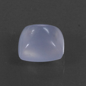 2.35 ct Blue Chalcedony Gemstone, Chalcedony Gem in Square Cabochon Shape for Sale.