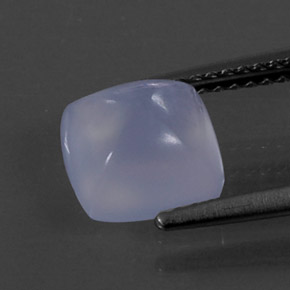 Chalcedony Gemstone in 8 x 8 mm (calibrated) Size for Sale, Chalcedony Stone in Lavender Blue Color