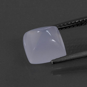 Chalcedony Gemstone in 8 x 8 mm (calibrated) Size for Sale, Chalcedony Stone in Lavender Blue Color