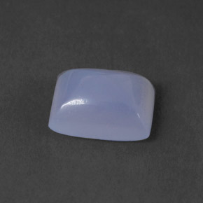 1.69 ct Blue Chalcedony Gemstone, Chalcedony Gem in Cushion Cabochon Shape for Sale.