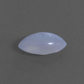 1.90 ct Blue Chalcedony Stone, Natural Chalcedony in Marquise Cabochon Shape for Sale