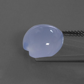 Chalcedony Gemstone in 11 x 11 mm (calibrated) Size for Sale, Chalcedony Stone in Lavender Blue Color