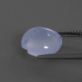Chalcedony Gemstone in 11 x 11 mm (calibrated) Size for Sale, Chalcedony Stone in Lavender Blue Color