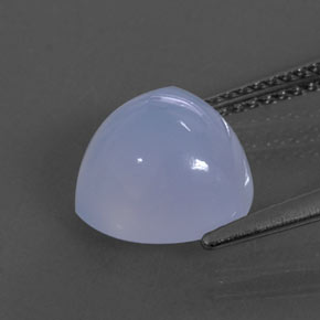 Chalcedony Gemstone in 10 x 10 mm (calibrated) Size for Sale, Chalcedony Stone in Lavender Blue Color