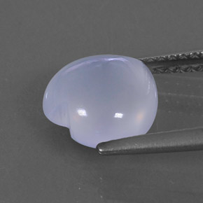Chalcedony Gemstone in 9 x 9 mm (calibrated) Size for Sale, Chalcedony Stone in Lavender Blue Color
