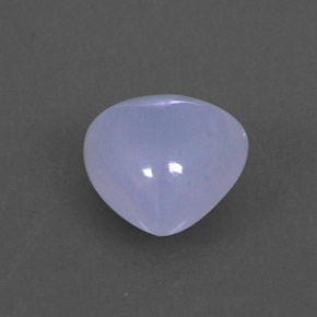 1.69 ct Blue Chalcedony Stone, Natural Chalcedony in Trillion Cabochon Shape for Sale