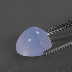 Chalcedony Gemstone in 9 x 9 mm (calibrated) Size for Sale, Chalcedony Stone in Lavender Blue Color