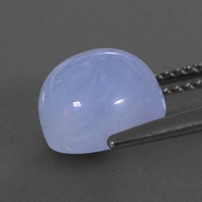 Chalcedony Gemstone in 9 mm (calibrated) Size for Sale, Chalcedony Stone in Lavender Blue Color