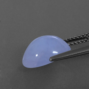 Chalcedony Gemstone in 11 x 9 mm (calibrated) Size for Sale, Chalcedony Stone in Lavender Blue Color