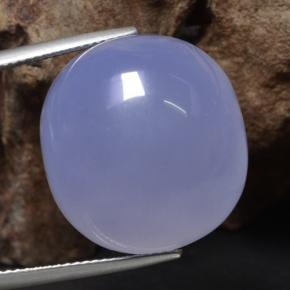 36.7ct Oval Cabochon Lavender Blue Chalcedony Gem for sale 36.7ct Oval Cabochon Lavender Blue Chalcedony Gem (ID: 469638)