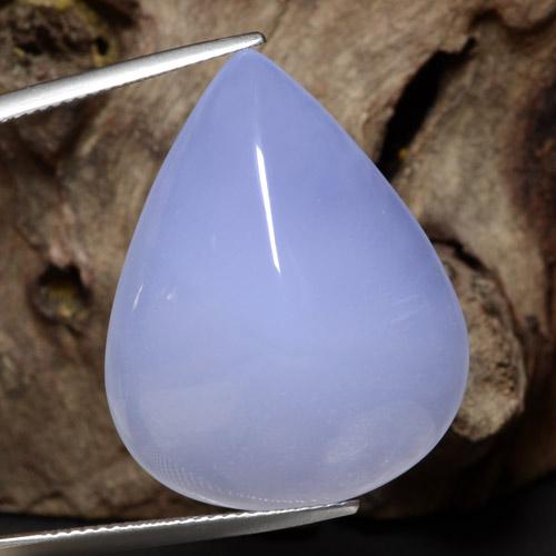 Details about   100 Pieces 7x10 mm Pear Natural Blue Chalcedony Cabochon Loose Gemstones