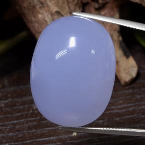 70.3ct Oval Cabochon Lavender Blue Chalcedony for sale thumb image of 70.3ct Oval Cabochon Lavender Blue Chalcedony (ID: 469827)
