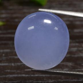11 7 carat lavender blue chalcedony gem from brazil