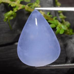 10.7ct Pear Cabochon Lavender Blue Chalcedony Gem for sale 10.7ct Pear Cabochon Lavender Blue Chalcedony Gem (ID: 474518)