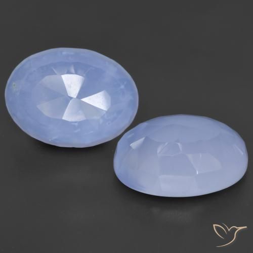 16.08 ct Oval Buff Top Chalcedony, 15.5 x 11.7 mm From Brazil, Photo A