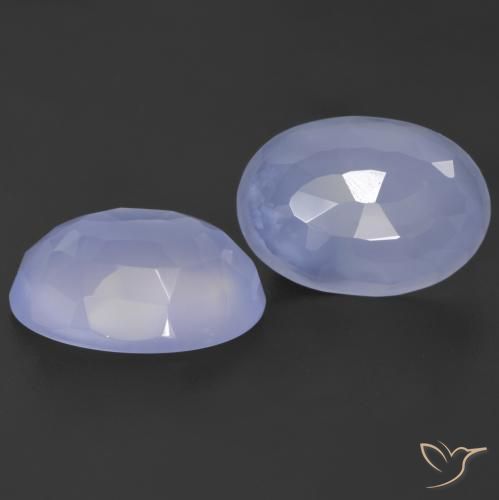 11.09 ct Oval Buff Top Chalcedony, 14 x 10 mm From Brazil, Photo A