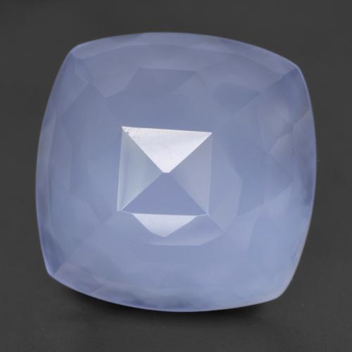 Purplish Blue Халцедон Камень - 10.5ct Форма Подушечка огранка Buff Top (ID: 531854)