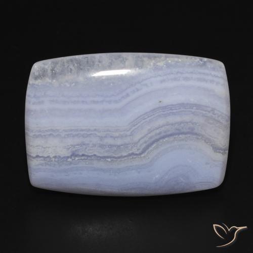 29.4 ct Cushion Chalcedony, 27.5 x 19.9 mm From Brazil, Photo A