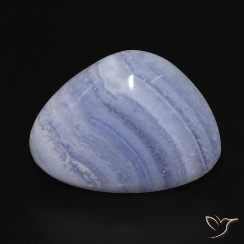 18.73 ct Fancy Chalcedony, 24 x 18.2 mm From Brazil, Photo A