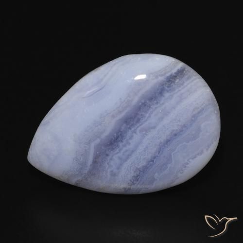 14.73 ct Pear Chalcedony, 23.1 x 16.5 mm From Brazil, Photo A