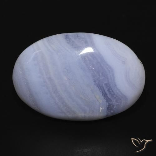 21.17 ct Oval Chalcedony, 26.2 x 18.4 mm From Brazil, Photo A