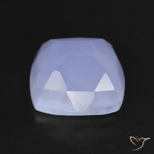 Chalcedony Gemstone in 12 x 12 mm (calibrated) Size for Sale, Chalcedony Stone in Purplish Blue Color