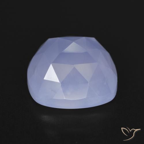 Chalcedony Gemstone in 12 x 12 mm (calibrated) Size for Sale, Chalcedony Stone in Purplish Blue Color