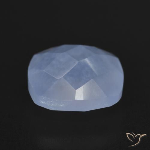 Chalcedony Gemstone in 12 x 12 mm (calibrated) Size for Sale, Chalcedony Stone in Purplish Blue Color