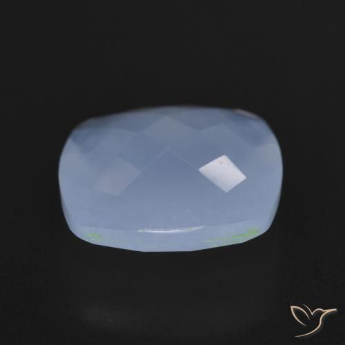 Chalcedony Gemstone in 12 x 12 mm (calibrated) Size for Sale, Chalcedony Stone in Purplish Blue Color