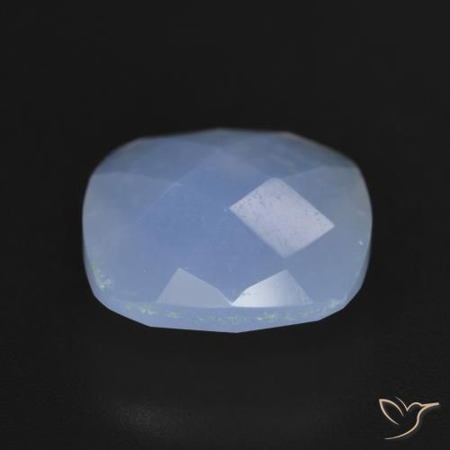 Chalcedony Gemstone in 12 x 12 mm (calibrated) Size for Sale, Chalcedony Stone in Purplish Blue Color