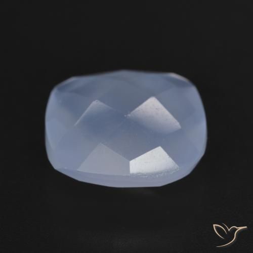 Chalcedony Gemstone in 12 x 12 mm (calibrated) Size for Sale, Chalcedony Stone in Purplish Blue Color