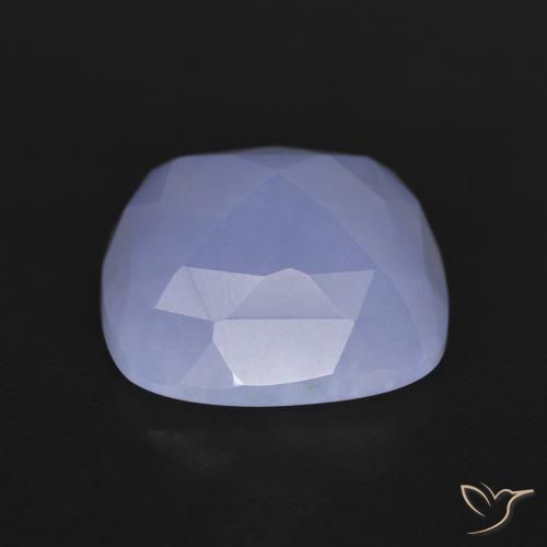 Chalcedony Gemstone in 12 x 12 mm (calibrated) Size for Sale, Chalcedony Stone in Royal Violet Color