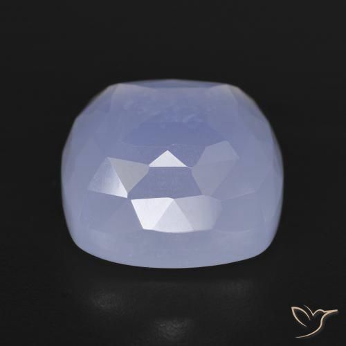 Chalcedony Gemstone in 12 x 12 mm (calibrated) Size for Sale, Chalcedony Stone in Medium Violet Color