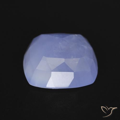 Chalcedony Gemstone in 12 x 12 mm (calibrated) Size for Sale, Chalcedony Stone in Violet Blue Color