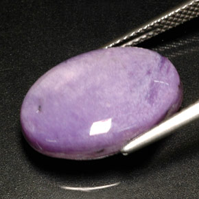 Charoite Gemstone in 18 x 13 mm (calibrated) Size for Sale, Charoite Stone in Violet Color