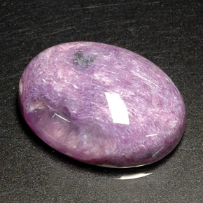 11.13 ct Violet Charoite Stone, Natural Charoite in Oval Cabochon Shape for Sale