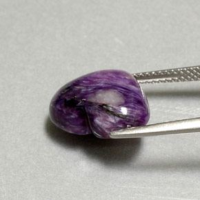 Charoite Gemstone in 14.6 x 11.4 mm Size for Sale, Charoite Stone in Violet Color