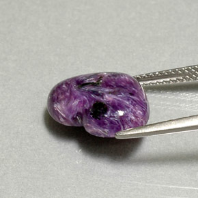 Charoite Gemstone in 14.2 x 11.6 mm Size for Sale, Charoite Stone in Violet Color