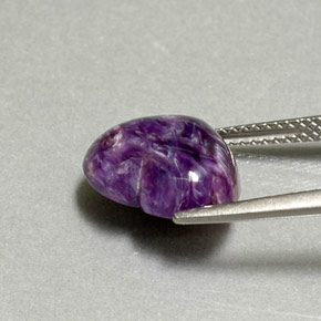 Charoite Gemstone in 13 x 10.6 mm Size for Sale, Charoite Stone in Violet Color